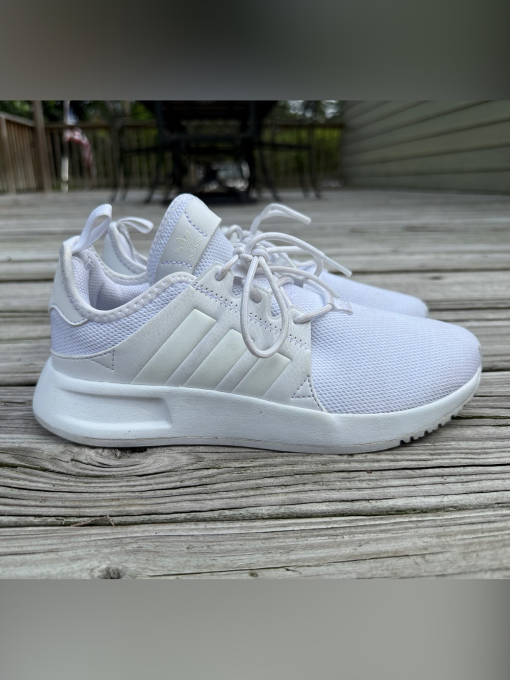 Adidas White Lightweight Sneakers